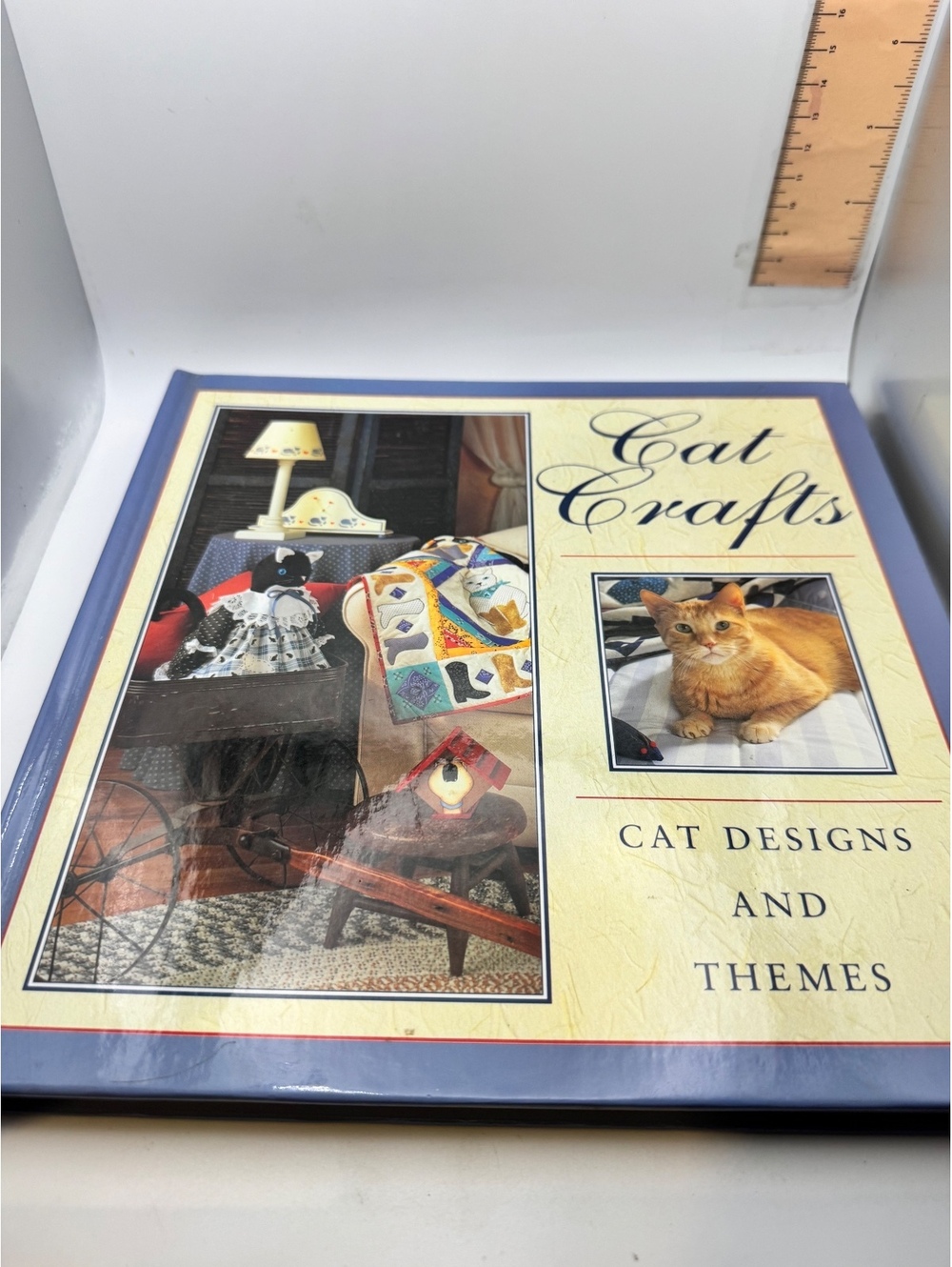 Cat Crafts: Cat Designs and Themes - Vintage Crafting Book